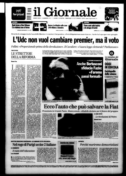 Il giornale : quotidiano del mattino